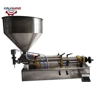 qualidade  Semi Automatic Food Tomato Sauce Honey Vegetable Oil Essential Oil Filling Machine Filler With Good Price fábrica